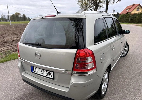 Opel Zafira cena 18900 przebieg: 234000, rok produkcji 2008 z Bystrzyca Kłodzka małe 497